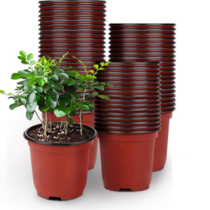 Disposable Flower Pot Plant Nursery Pots Plastic Pots for Flower Seedling Plant Container Seed Starting Pot