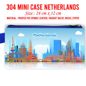 Belanda Holland Netherland Dompet Landmark Souvenir Suvenir Oleh Oleh Mini Wallet Negara Dompet Panjang Pouch Mouse Pad