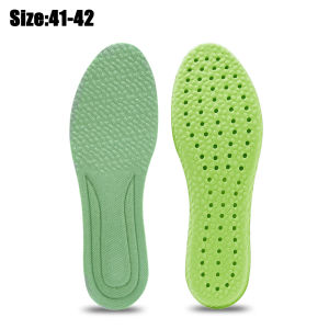 Sports Insoles for Men Women Comfortable Breathable Sweat-absorbent Deodorant High-elastic Shock-absorbing Velvet Thickened Insole