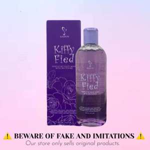 SASKIN Kiffy Fied Gentle Intimate Wash with Whitening | Kiffyfied Feminine Wash 150ml (ORIGINAL)