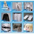 Anime Seraph of The End Owari No Seraph Mikaela Hyakuya Uniforms Cosplay Costume with Wig Full Set. 