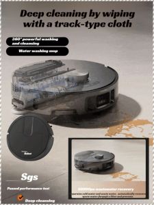 Floor Mop Usb Charging Vacuum Cleaner Automatic Planning Path Exquisite Appearance