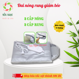 Đai cuốn bụng giảm béo đai nóng rung 3 cấp