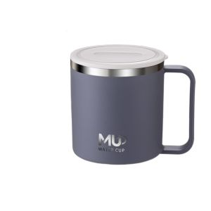 SEJUE4373 Anti Scalding Handle Coffee Mug Reusable Large Capacity Insulated Drinking Cup Fashion Leak-Proof Thermal Mug Students Water Cup