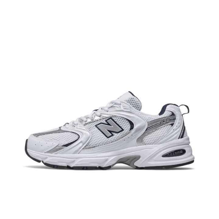 New Balance 530 White Silver Navy | Lazada PH