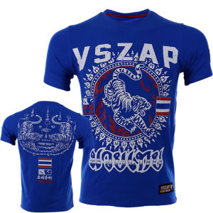 [Local Stock] VCC Fashion Muay Thai Sports Mens T Shirt Casual O-neck Loose Tops Outdoor Boxing Workout Clothing Summer Short Sleeve Gym T-shirts