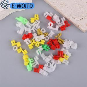 E-WOITD Universal Auto Door Lock Rod Clip Driver Side Handle Retainer Fits Plastic Rivet Fasteners Retainers Car Wire Clip