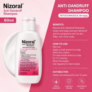 New Promo Nizoral Shampoo Anti Dandruff Scalp Hair Treatment Dry Hair Care Oil Control Itchy