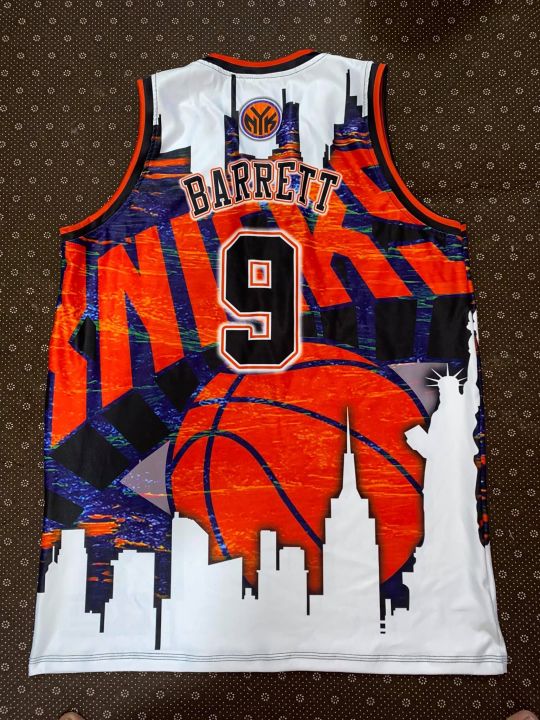 Knicks best sale barrett jersey