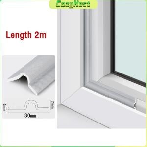 C.N. 2m Waterproof Foam Seal For Sliding Window Door Gap Window Sealing Strip Sealer Self Adhesive Tape