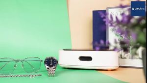 Alectric เครื่องทำความสะอาด ล้างแว่นตา Ultrasonic Smart