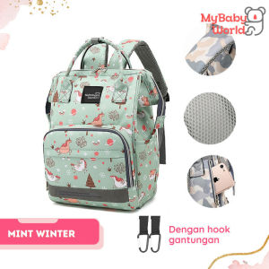 MBW - Diaper Bag Tas Ransel Perlengkapan Ibu Anak Bayi Serbaguna Anti Air Water proof