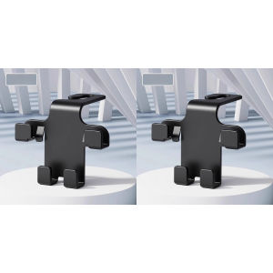 Universal Car Seat Double Hook Mobile Phone Holder Backseat Headrest Hanger Multifunctional Seatback Storage Hooks