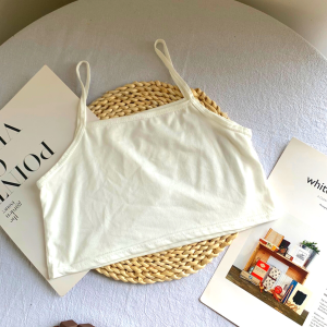 เสื้อชั้นในผู้หญฺง สายเดี่ยว รุ่นB-047 เสื้อกล้ามแบบสวม ผ้านิ่ม ยืดได้เยอะ พร้อมส่งในไทย เสื้อกล้ามซับใน