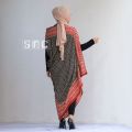 Dress batik sabrina kaftan wanita terbaru. 