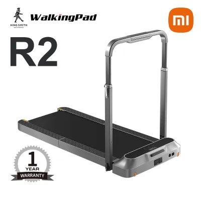 Xiaomi Kingsmith Walking pad R2 Foldable Treadmill Exercise Machine Running Threadmill 1.25HP Brushless Motor 12Km/h Smart Treadmill with APP/Remote/Foot Feeling Control