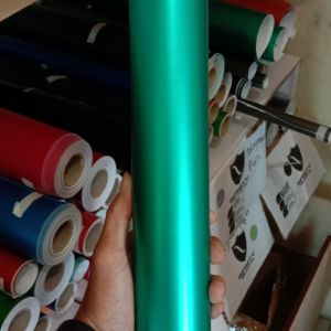 sticker skotlet metalic chrom doff hijau toska infinity sticker motor - Hijau toska