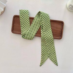 YADOU Elegant Polka Dot Scarf for Hair Neck and Bag - Stylish and Versatile Accessory