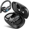 Wireless Earbuds Bluetooth 5.3 Headphones 42Hrs Playtime in Ear Buds Sports Earphones with Hi-Fi Stereo, Over-Ear Earhooks Headset with Dual LED Display/IP7 Waterproof/Noise Cancelling for Workout. 