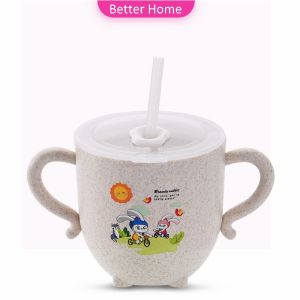 Better แก้วหัดดูด กันกระแทก มีฝา  ขนาด  280ml Kids Utensils