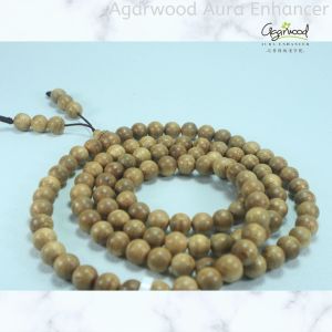 Agarwood Bracelet 8mm x 108beads  西马野生沉香手串8mm x 108颗