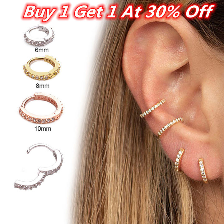 【COD&Ready Stock】Titanium Steel Hinge Segment Nose Ring