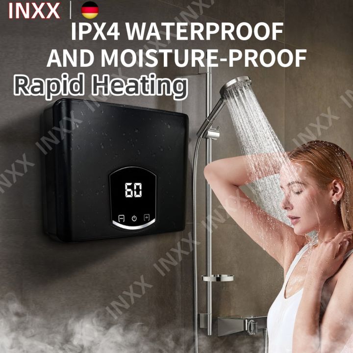 Speed Heat 3500W Electric Water Heater Bathroom Household Bathing ...