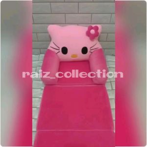 sofa lipat anak hellokity/sofa 3 lipat/sofa bed/maksimal 4th
