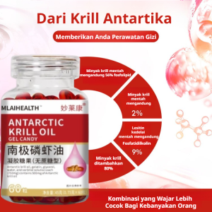 【FAMMY FAEY】Antarctic Deep Sea Krill Pure Antarctic Oil Official Authentic Imported High Concentration Rich Omega3南极深海磷虾油