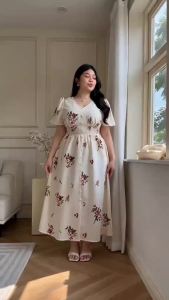 Fannyfashion #3146 Plus Size Maxidress Can Fit To XL