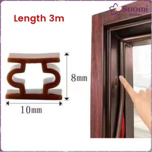 Suomi Door And Window Sound Insulation Sealing Strip Windproof Sealing Tape Length 3m