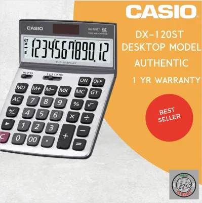 Casio DX120ST desk top calculator original