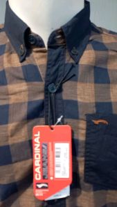 KEMEJA CARDINAL JEANS / CAKAI 01114J 03A (SLIM FIT)