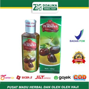 MINYAK ZAITUN TURSINA 60ML Tursina Extra Virgin Oil Ibnu Afif 60ml 100% original