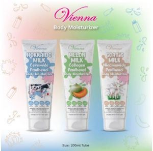 VIENNA PANTHENOL BODY MOISTURIZER 200ML- BODY MOISTURIZER VIENNA