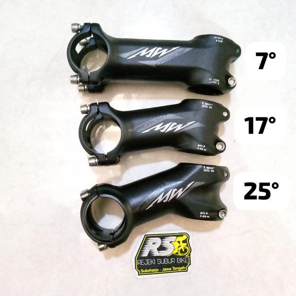 stem sepeda mosso 80mm 100mm 17 25 derajad degree alloy 6061 Lazada  Indonesia