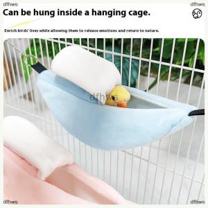 [COD] dfhws Banana Hamster Bird Rat Soft Bed Hammock Hanging Swing Moon Boat Bed Hanging Nest Bed Small Animals Nest Small Pet Supplies