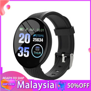 【Malaysia Spot】Hostalty D18 1.44 Inch Sports Smart Watch Round Screen Smart Bracelet Heart Rate Blood Pressure Sleep Monitor