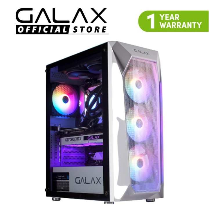 GALAX PC Case (REVOLUTION-05) ATX, M-ATX, ITX White is the tallest