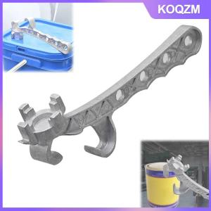 KOQZM Muti-Function Metal Bucket Opener Pail Paint Barrel Lid Can Openers Honey Beer Bucket Opening Tool Home Hand Opener Removal Tool