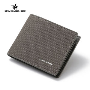 David Jones Paris Mens wallet Polyester leather small Coin purse