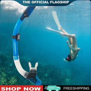 【New Arrival】 Diving Snorkel Underwater Diving Air Tube Silicone Mouthpiece Diving Air Breathing Tube Breathing Tube Swimming Equipments for Scuba Diving