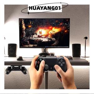 HUAYANG01 [2023 new HOT FASHION] lazlook แผงควบคุมเกมแบบพกพา1ชิ้นชั้นวางของแบบแขวนที่จับแป้นเกมแท่นวางคอนโซลสำหรับ Ps5 PS4อุปกรณ์เสริมสำหรับเกม