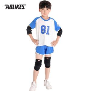 Elbow Sleeve Support Kids Aolikes 0242 Deker Pelindung Siku Tangan Anak Olahraga Sports Penopang Cidera Siku Tangan Outdoor Pria Wanita