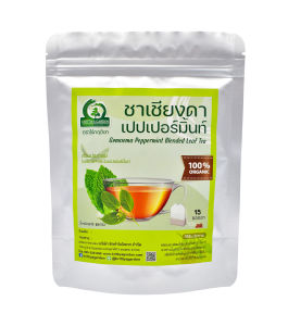 ชาเชียงดาเปปเปอร์มิ้นท์ ตราไร่กฤติยา (Gymnema Peppermint Blended Leaf Tea)