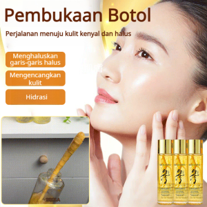 Essence Wajah Penyegar dengan Ginseng Anti-Kerut Essence Penyegar Wajah Pelembap dan Pengencang Mengurangi Garis Halus dan Kerutan Essence Wajah untuk Perawatan Kulit dan Pemutihan