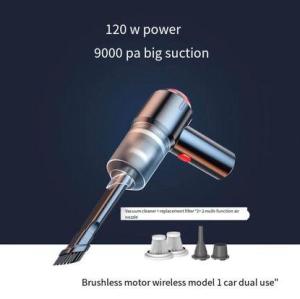 Penyedut Hampagas 3-dalam-1 Mudah Alih & Peniup | Vakum Kereta Tanpa Wayar Berkuasa Tinggi