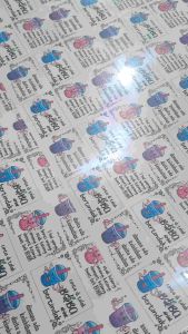 Stiker Kata-Kata Lucu Gelas Minuman 100 pcs