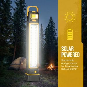 CHUAN Multi-Function Solar-Powered Lamp USB Rechargeable ic Base Emergency Light Cross-Border SMD LED Work Light Multi-Function