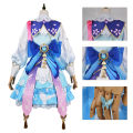 Genshin Impact Kamisato Ayaka Springbloom Missive Cosplay Costume Wig Dress Game New Skin Outfit Inazuma Women Girls. 